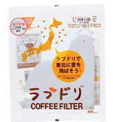 Hario 02 Lovedori Paper Filters 20 Sheets